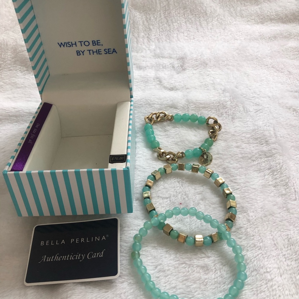 S O L D 3 PCs bracelet by Bella Perlina